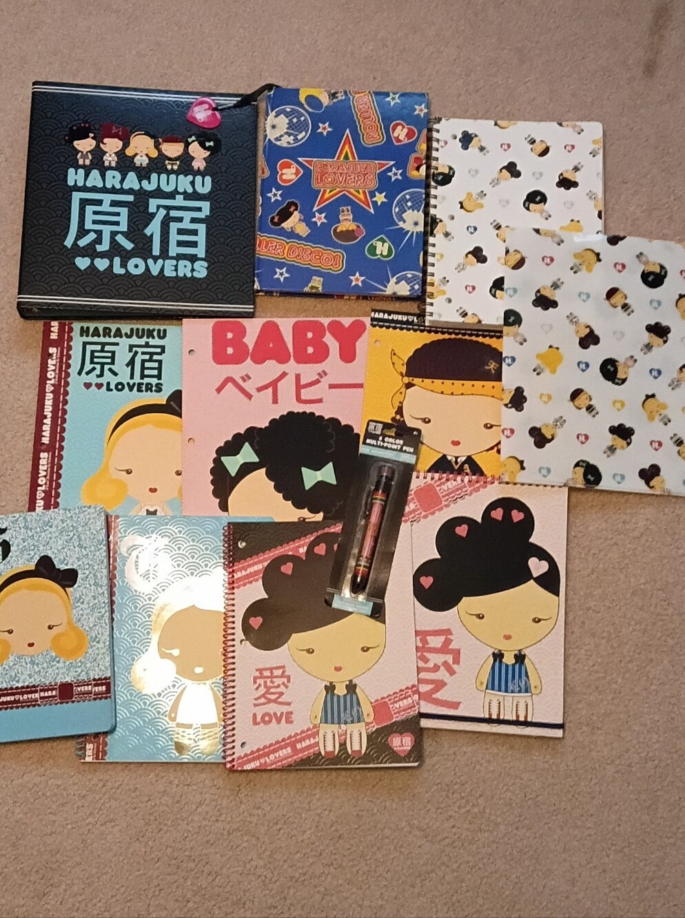 Harajuku Lovers Spiral  Notebooks
